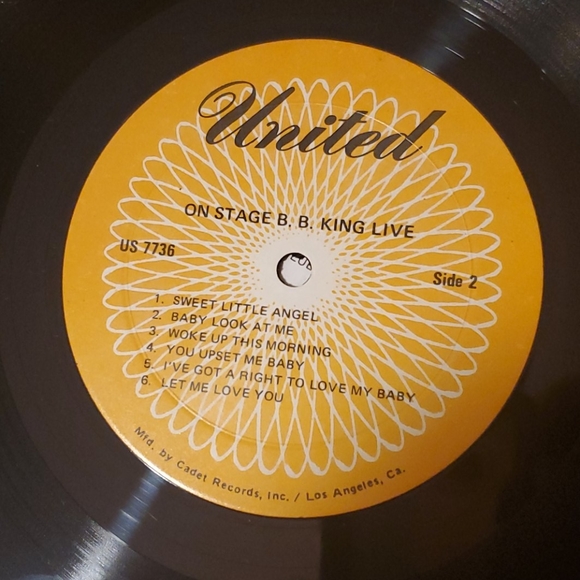 B.B. King Live Album Vinyl - Picture 4 of 4